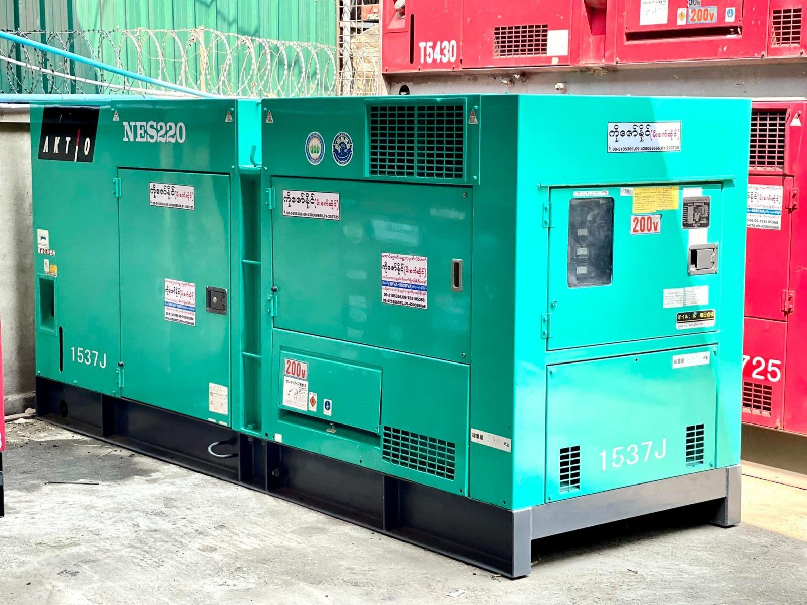 may phat dien cu 175kva