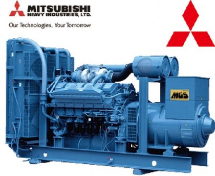 Máy Phát Điện Mitsubishi 800Kva Nhập Khẩu
